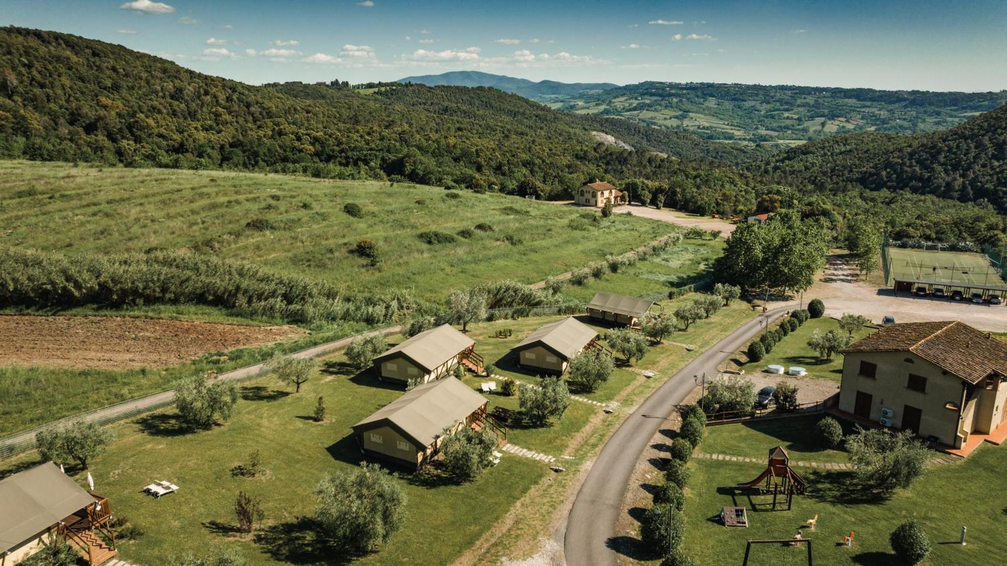 Glamping Le Tegole Hotell Riparbella Exteriör bild