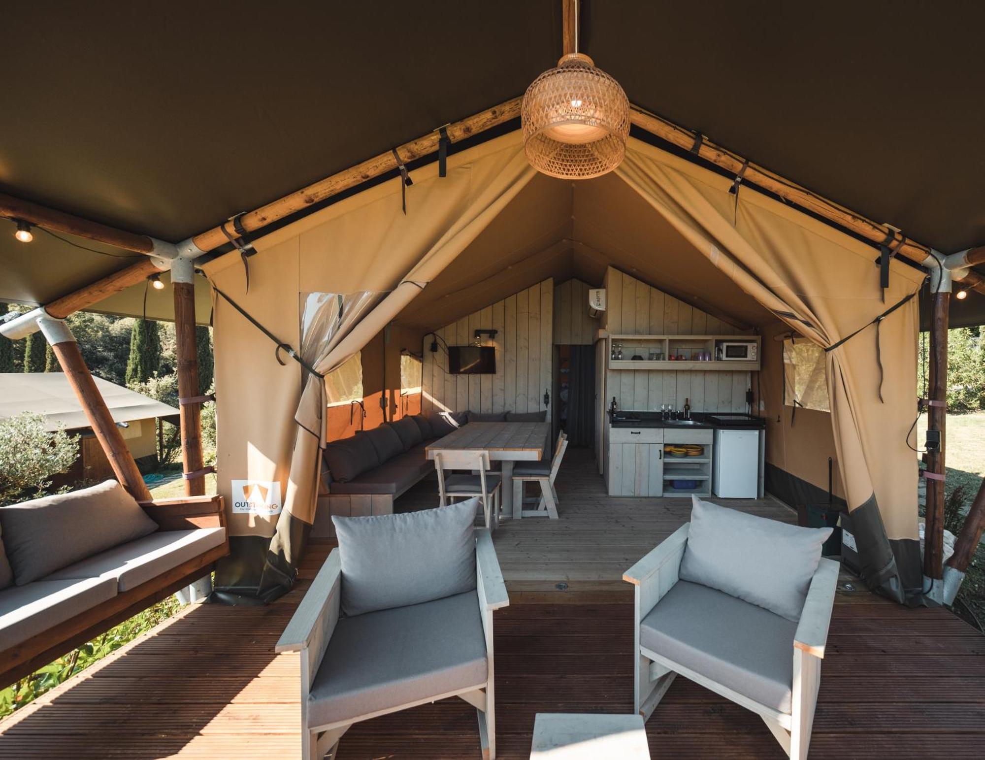 Glamping Le Tegole Hotell Riparbella Exteriör bild