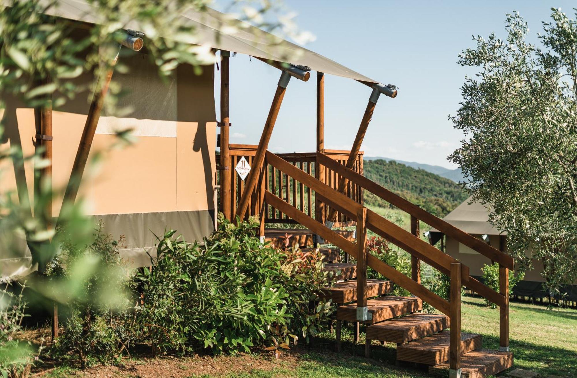 Glamping Le Tegole Hotell Riparbella Exteriör bild