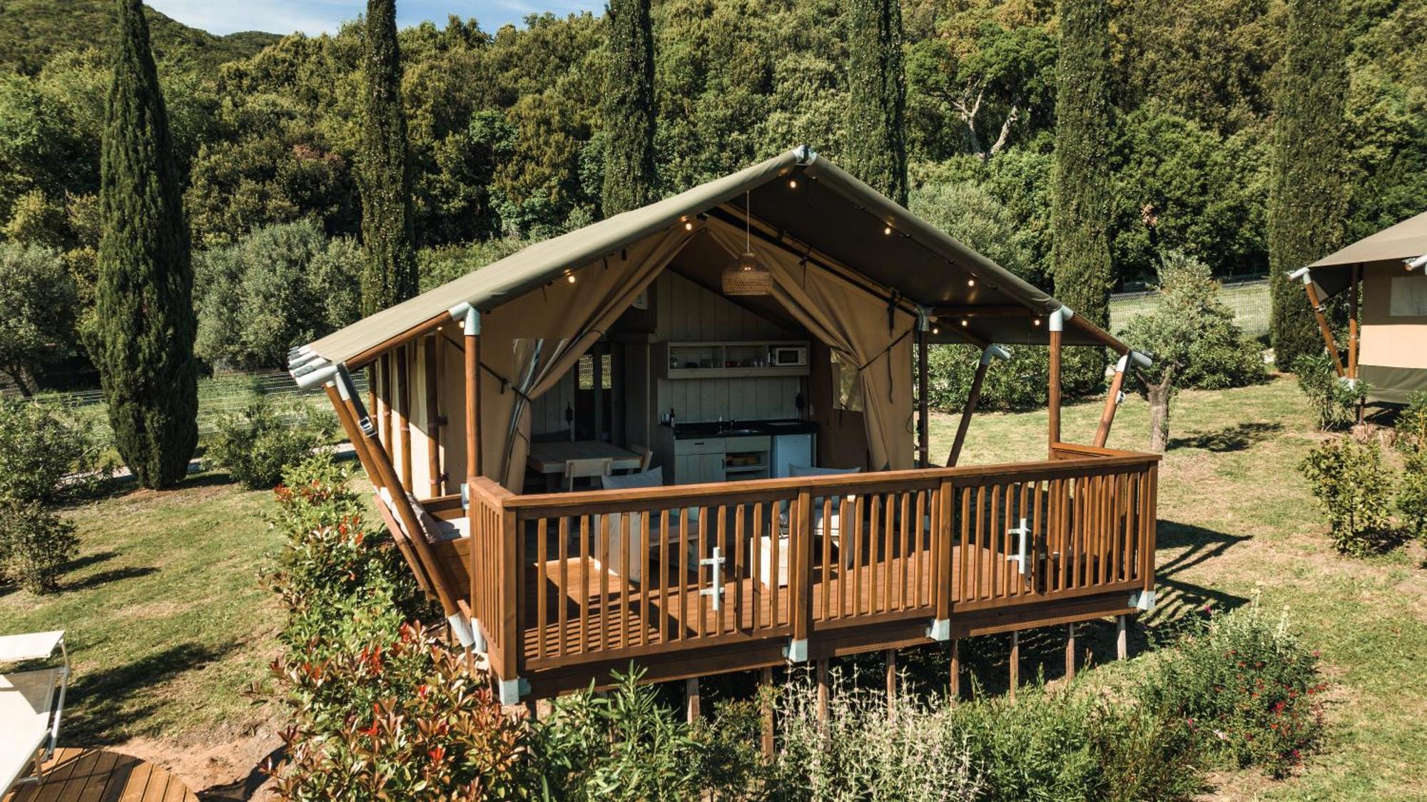 Glamping Le Tegole Hotell Riparbella Exteriör bild