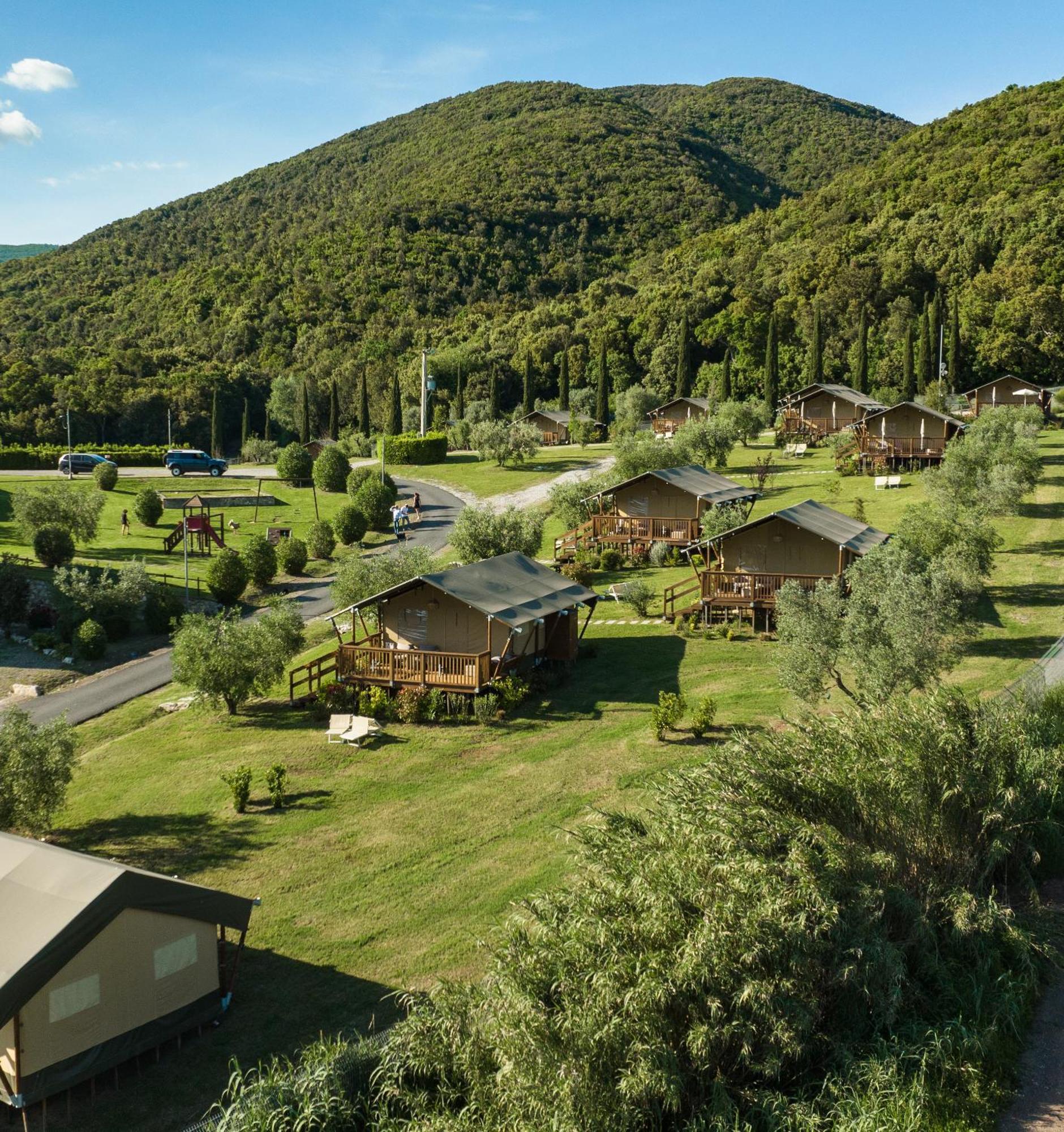 Glamping Le Tegole Hotell Riparbella Exteriör bild